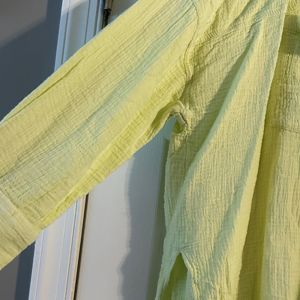 NWT Free People Light Green Utility Jacket - Picture 4 of 7